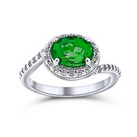 Ringe Gaurosa Dame in Gold Smeraldo 1.40 Ct 10494486 - 10494486